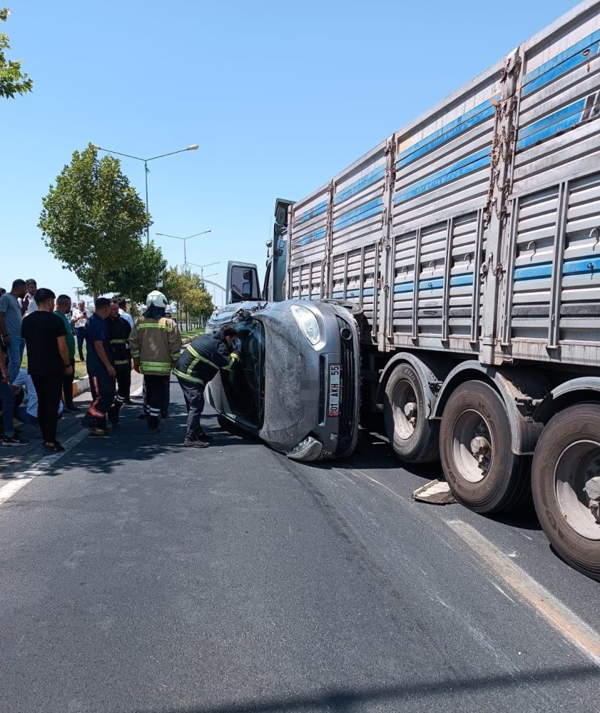 Mardin'de zincirleme kaza: 2 yaralı