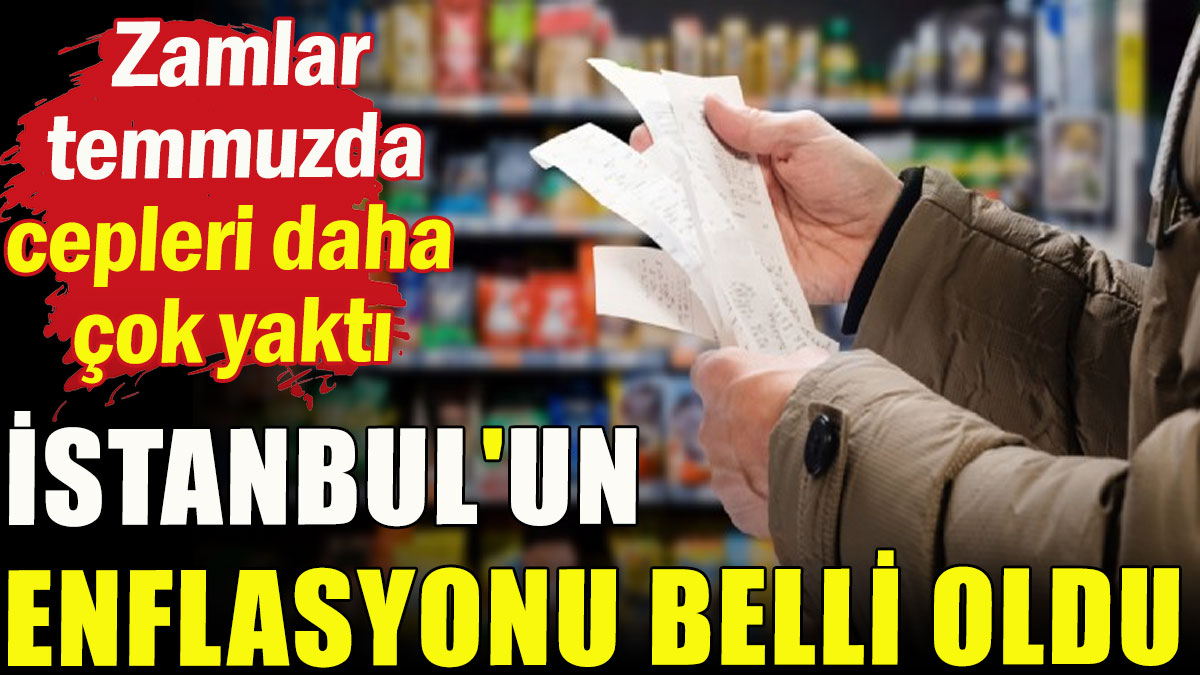 İstanbul'un enflasyonu belli oldu