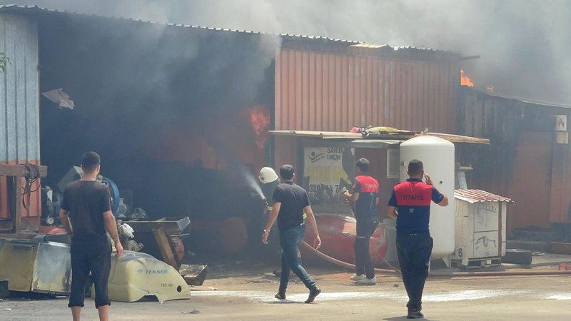 Osmaniye'de patlama: Yaralılar var