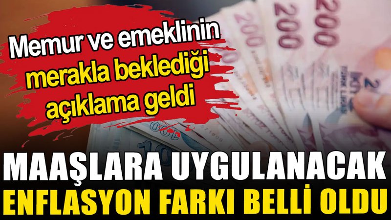 Emekli ve memura uygulanacak enflasyon farkı ne kadar olur? SGK Uzmanı Özgür Erdursun açıkladı