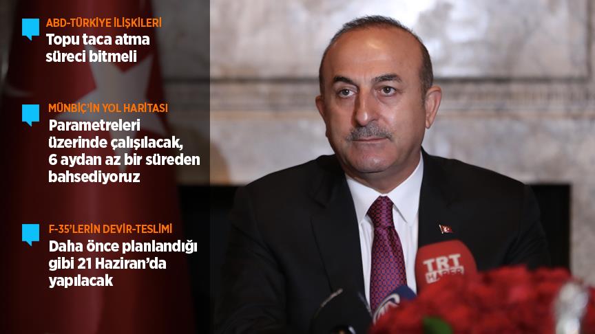 "ABD ile ilişkilerde topu taca atma süreci bitmeli"