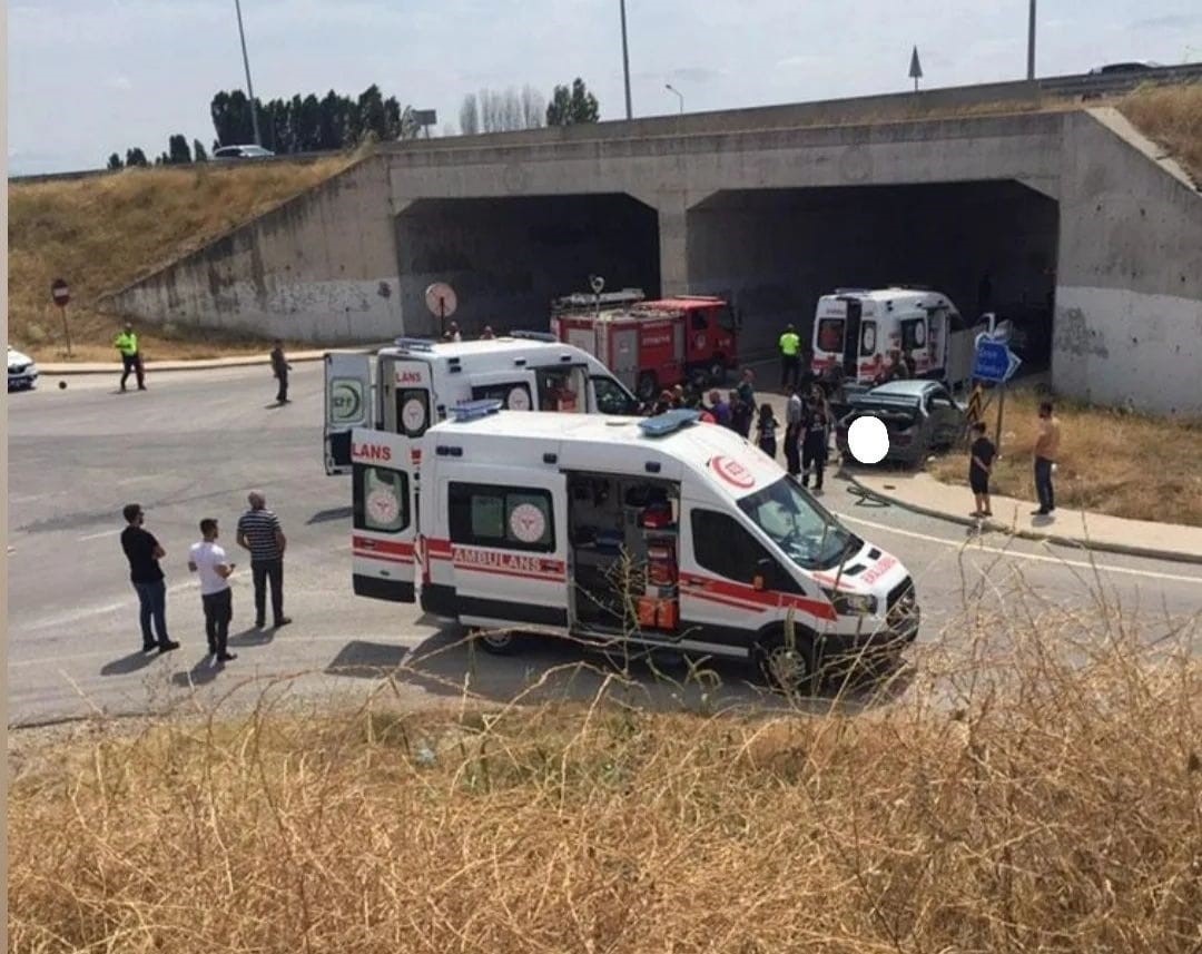 Amasya'da kaza: Ölü ve yaralılar var