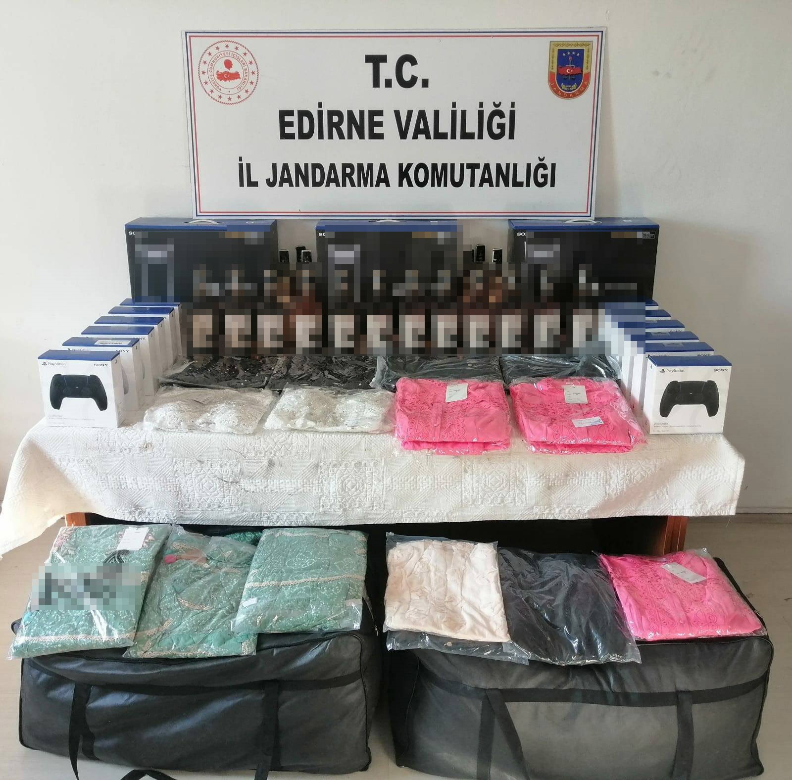 Edirne’de kaçakçılık operasyonu