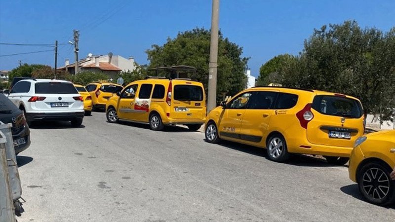 Taksi şoförünü ölüm direksiyonda yakaladı