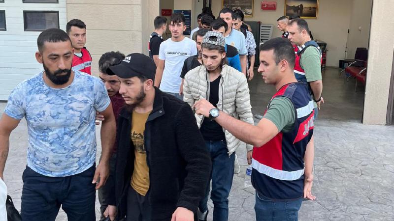 Kırklareli'nde 15 düzensiz göçmen yakalandı