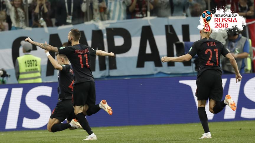 Hırvatistan son 16 turuna yükseldi