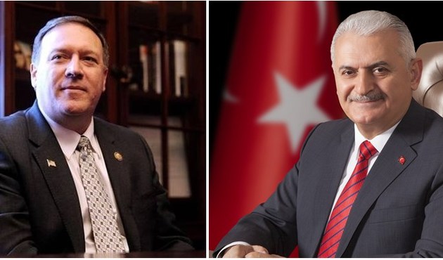 Başbakan Yıldırım ve CIA Direktörü görüştü