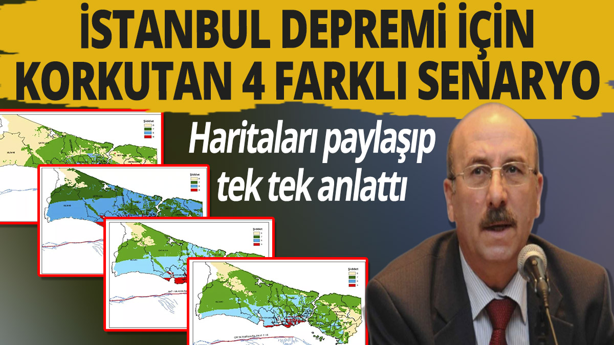 İstanbul depremi için korkutan 4 farklı senaryo
