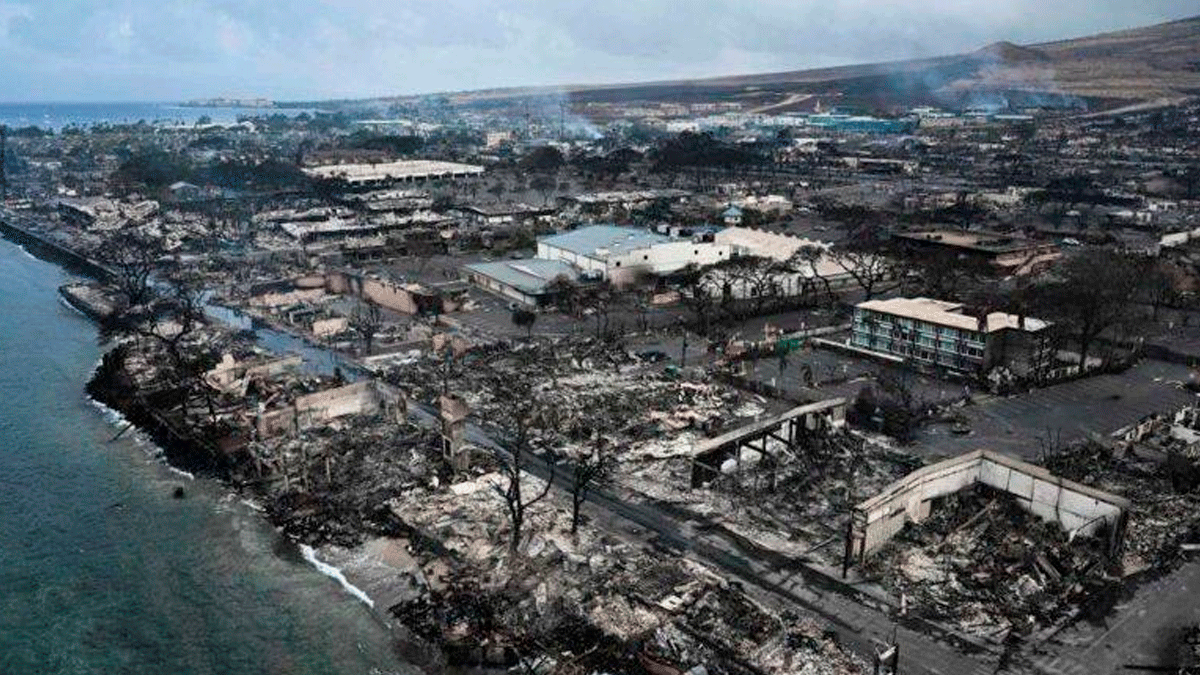 Hawaii’de orman yangını faciası: 1000'den fazla kişiden haber alınamıyor