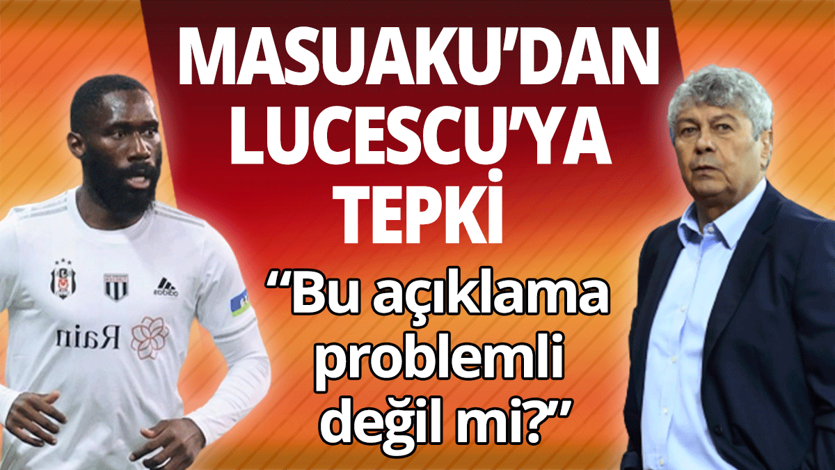 Masuaku'dan Lucescu'ya tepki: Bu açıklama problemli değil mi?
