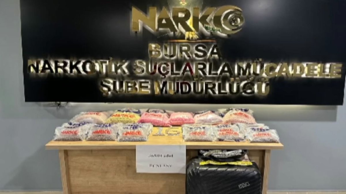 Bursa'da uyuşturucu operasyonu düzenlendi