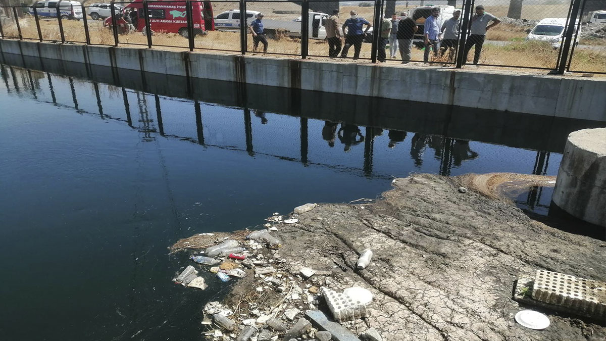 Sulama kanalında erkek cesedi bulundu