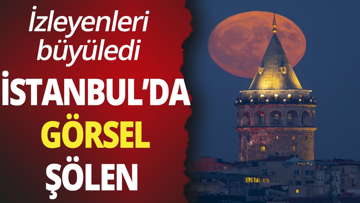 İstanbul'da görsel şölen