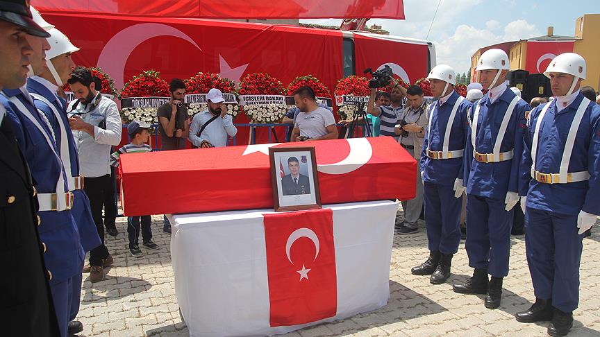 Şehit Uzman Çavuş Cevizci son yolculuğuna uğurlandı