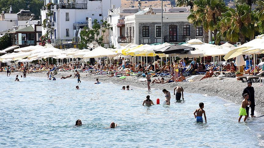 "Avrupalı turist Bodrum'a geri döndü"