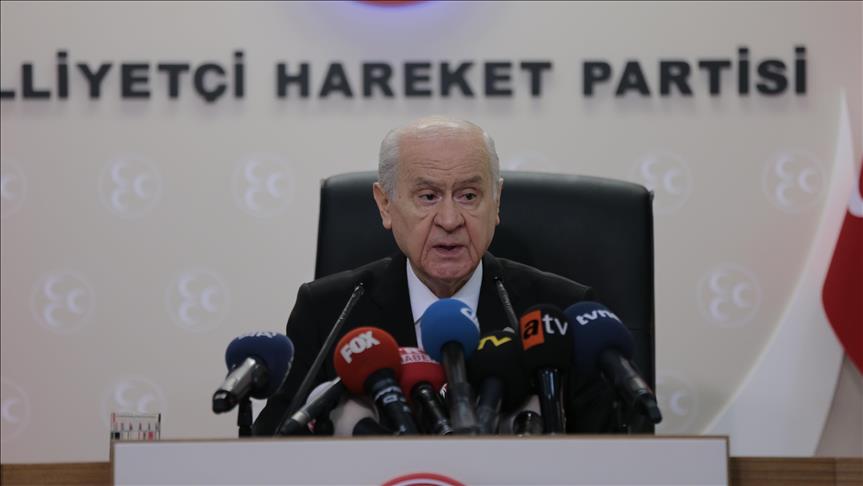 Bahçeli'den basın toplantısı