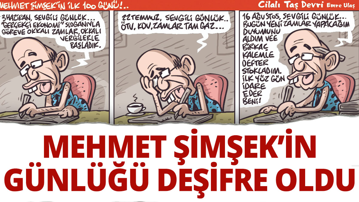 Mehmet Şimşek'in günlüğü deşifre oldu