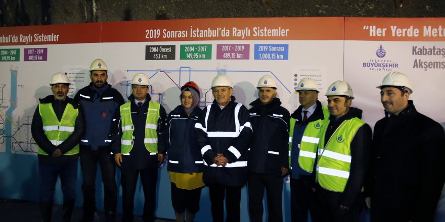 Topbaş: Gelecekte  metrolarla anılacağız