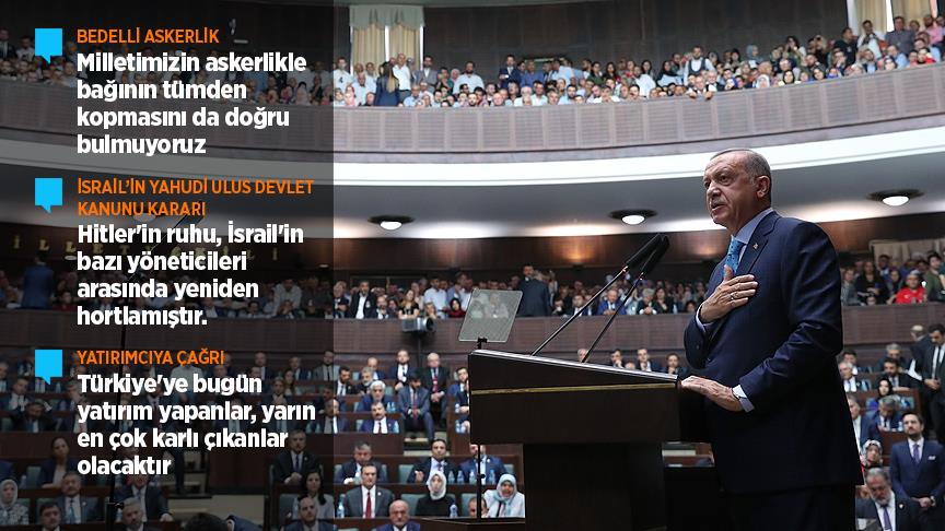 "Milletimizin askerlikle bağının kopmasını doğru bulmuyoruz"