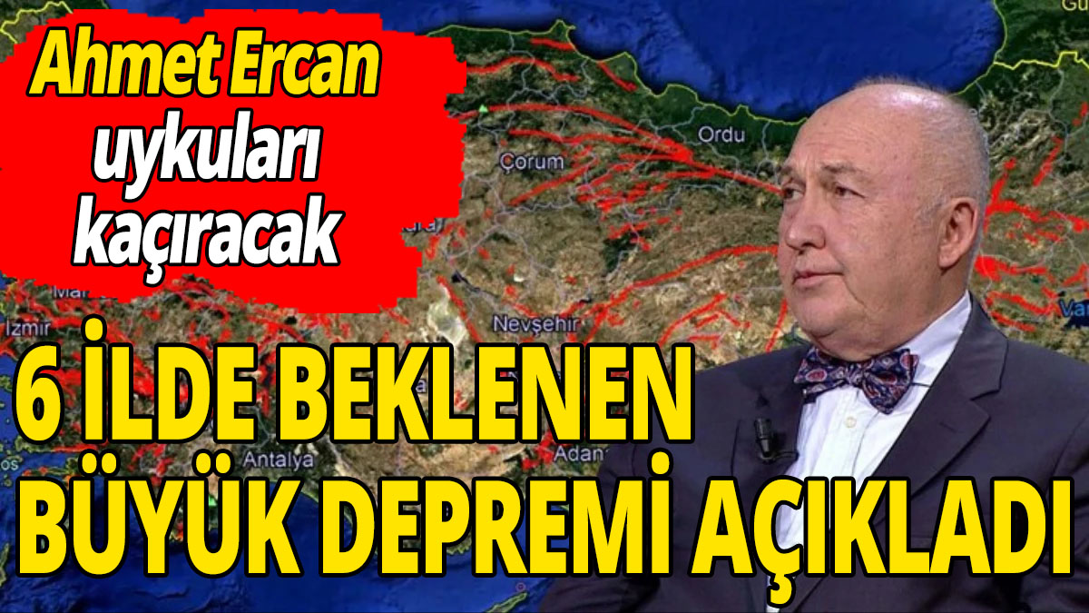 Ahmet Ercan’dan uykuları kaçıracak deprem açıklaması