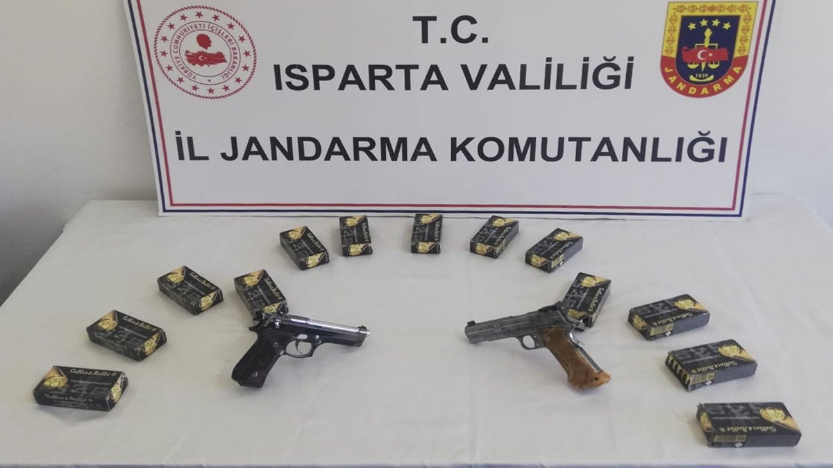 Isparta'da tabanca hırsızlığına 3 tutuklama