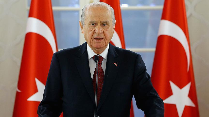 Bahçeli'den ABD'nin yaptırım tehdidine tepki