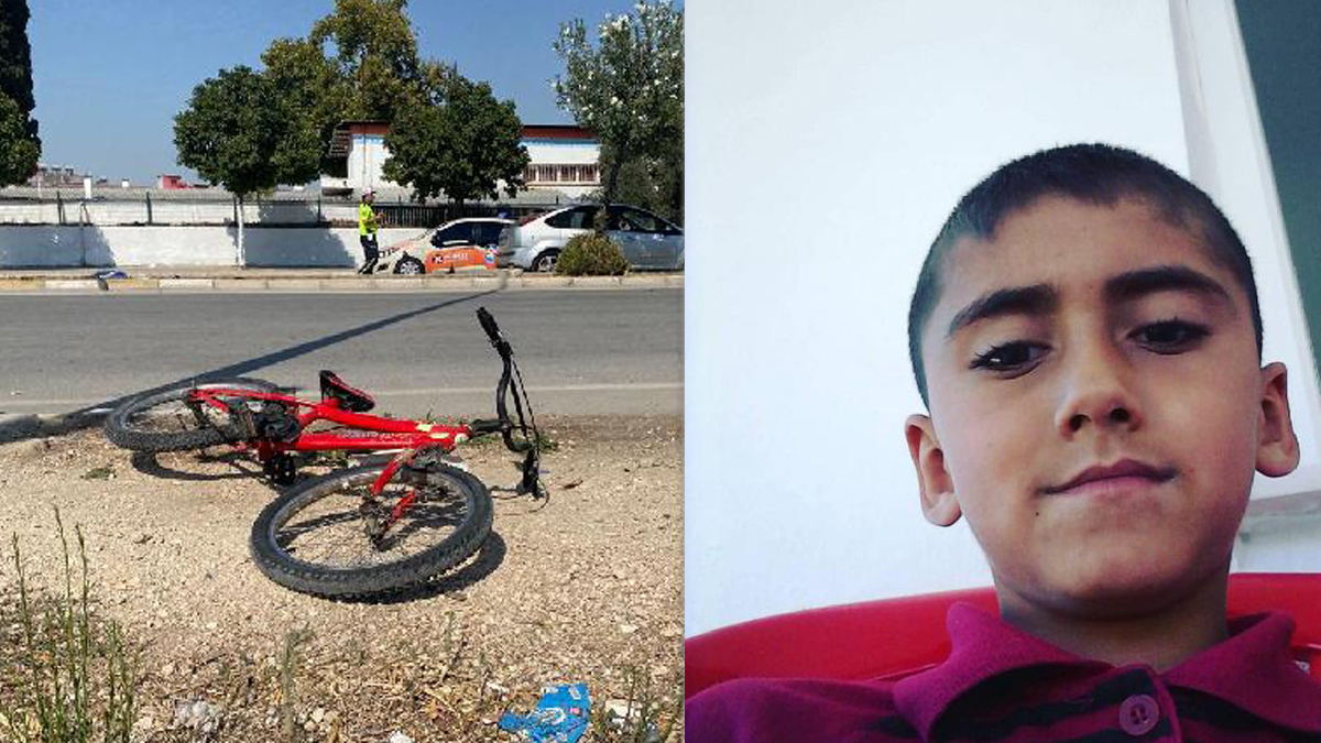 Otomobilin çarptığı bisikletli çocuk öldü
