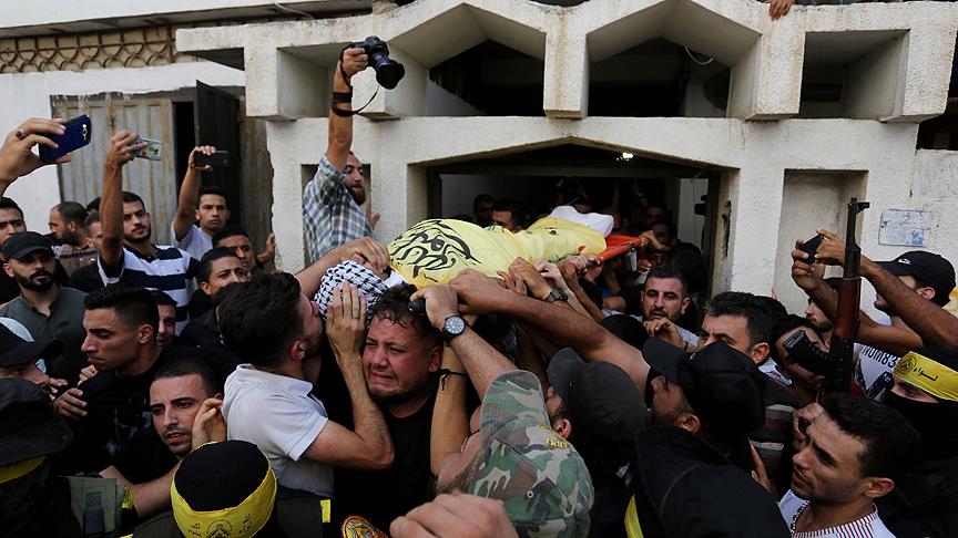 Gazze şehidini uğurladı