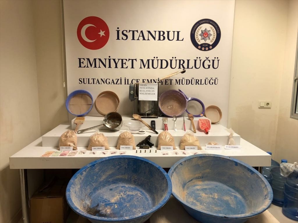 İstanbul'da uyuşturucu operasyonu