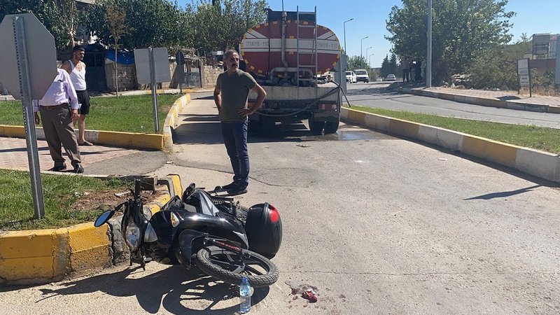 Ters yöne giren su tankeri dehşet saçtı