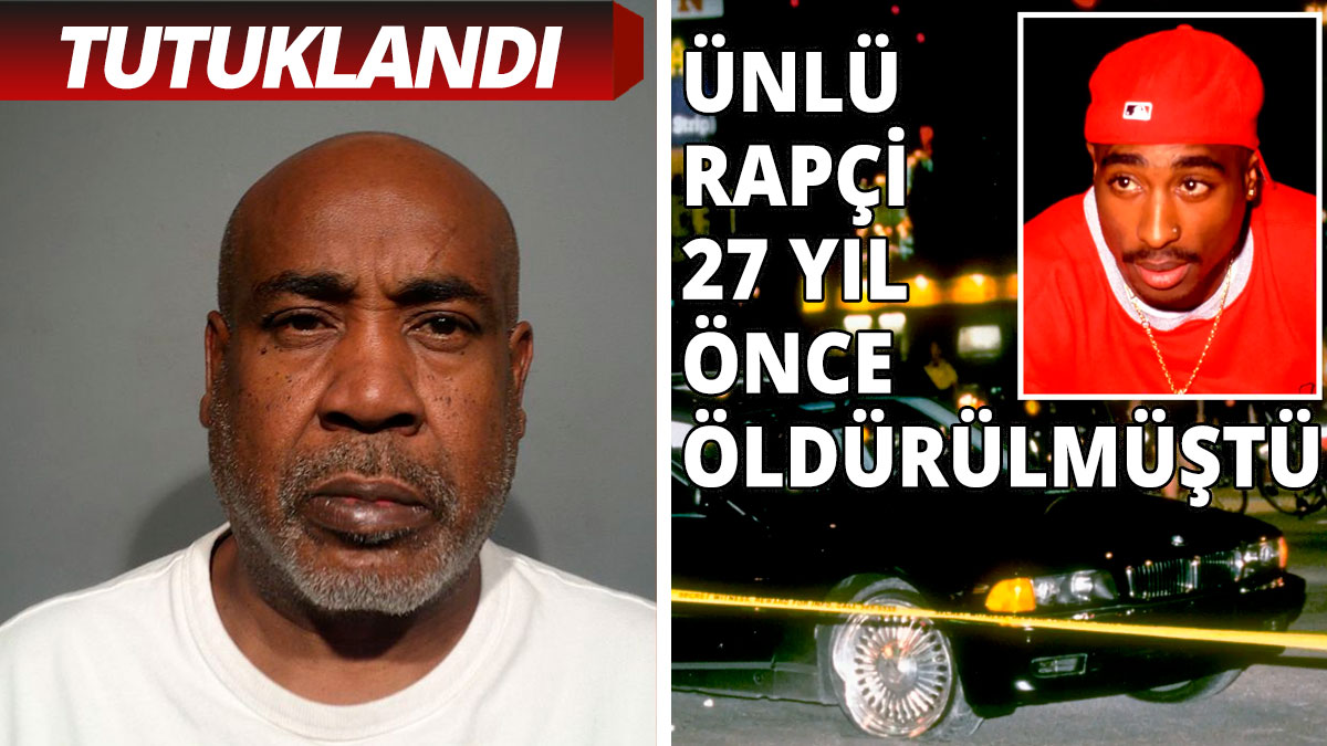 Ünlü rapçi Tupac Shakur cinayetinde 27 yıl sonra tutuklama