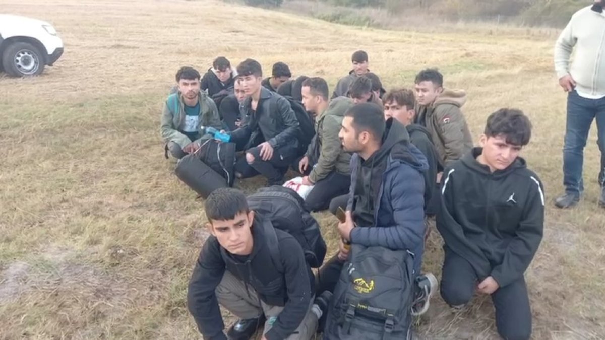 Tekirdağ'da 87 kaçak göçmen ve 3 organizatör yakalandı
