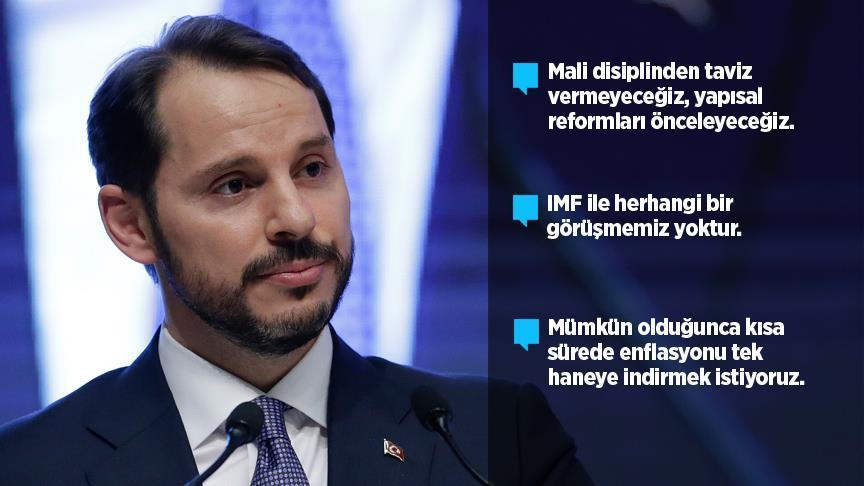 "Mali disiplinden taviz vermeyeceğiz"