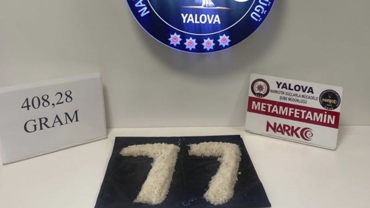 Yalova'da uyuşturucu operasyonu düzenlendi