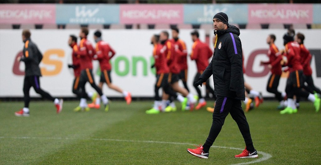 Tudor, Galatasaray antrenmanında