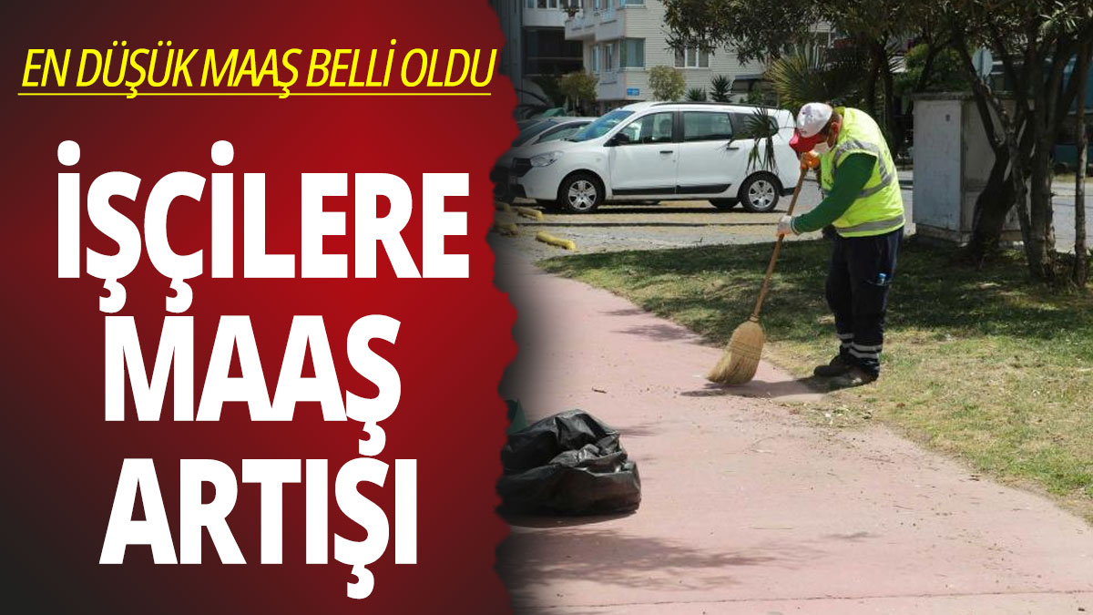 Mardin'de belediye işçilerine maaş artışı