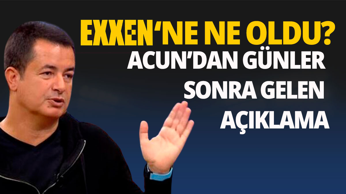 Acun Ilıcalı’dan günler sonra Galatasaray maçı açıklaması! Exxen'e ne oldu?