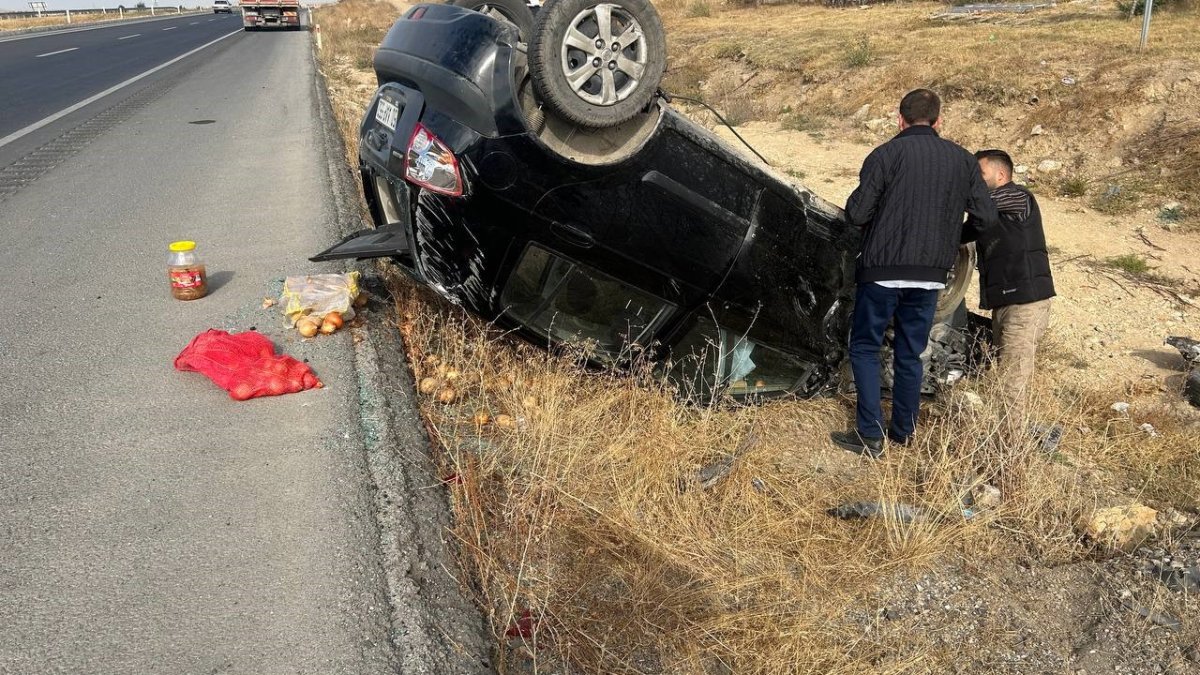 Yozgat'ta trafik kazası 4 yaralı