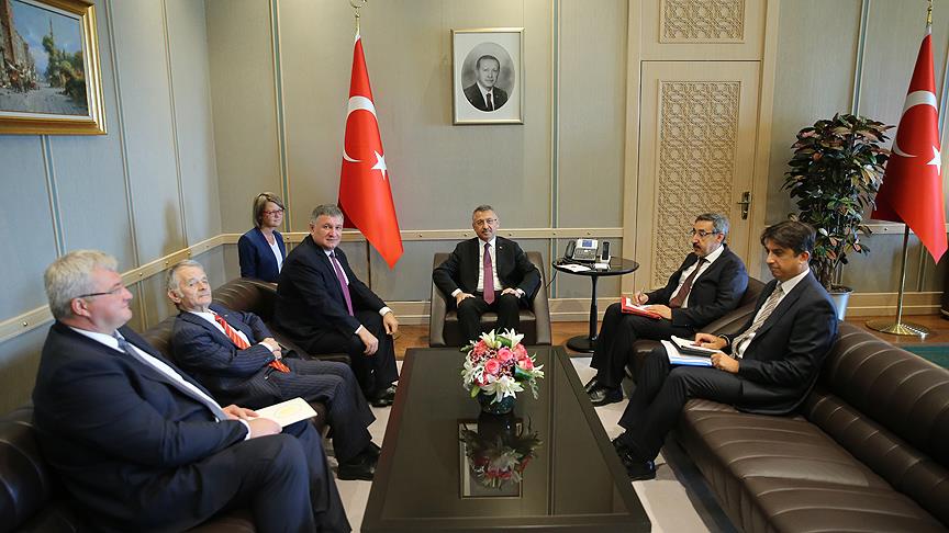 Oktay Ukrayna heyetini kabul etti