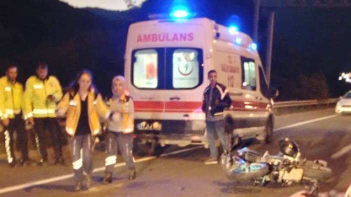 Bilecik'te kaza yapan motosiklet sürücüsü hayatını kaybetti