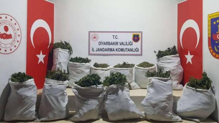 Diyarbakır'da 240 kilogram uyuşturucu ele geçirildi