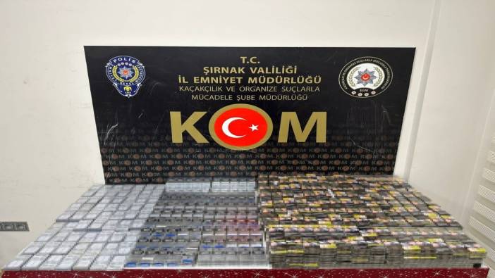 Şırnak’ta kaçakçılık ve asayiş operasyonu: 65 kişi gözaltına alındı