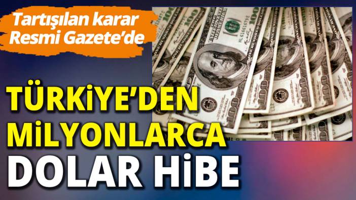 Türkiye'den Somali'ye milyonlarca dolar hibe: Karar Resmi Gazete'de