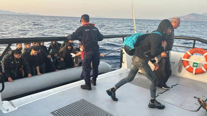 Muğla'da onlarca kaçak göçmen yakalandı