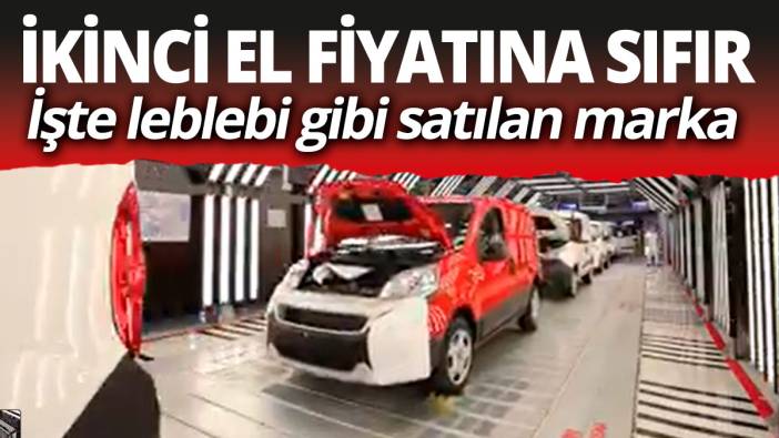 İkinci el fiyatına sıfır araç! Olur mu olur... Leblebi gibi satılıyor