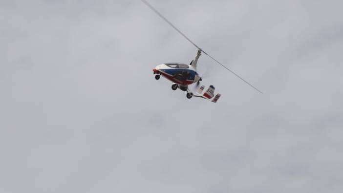 Havadan trafik denetimi için Cayrokopter kullanıldı