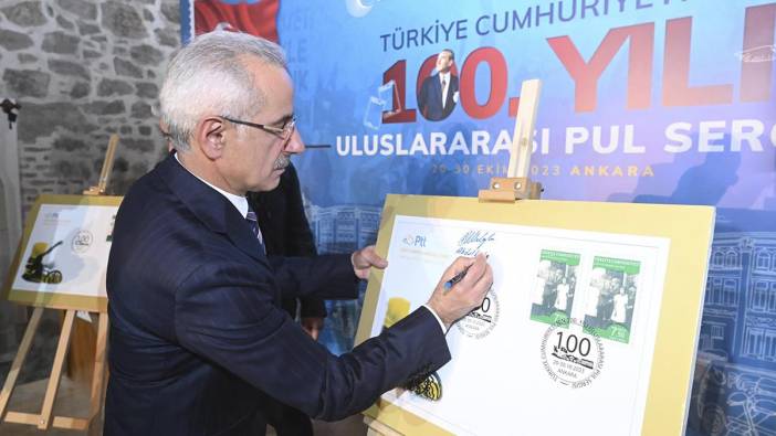 PTT'nin 100'üncü yıl pulları hazır