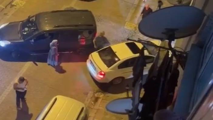 Zeytinburnu'nda yol verme tartışmasında aracın lastiklerini bıçakla patlattı