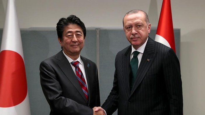 Erdoğan-Abe görüşmesi