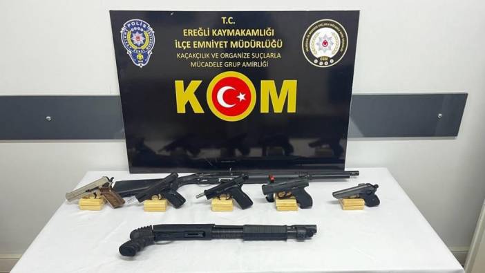 Konya'da suç örgütüne yönelik operasyon: 7 gözaltı